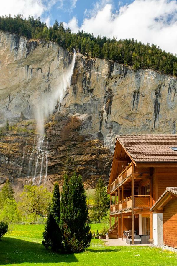 Hafod A Hendre Apartamento Lauterbrunnen Exterior foto