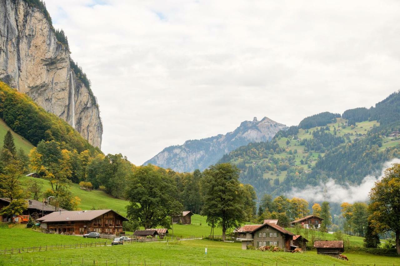 Hafod A Hendre Apartamento Lauterbrunnen Exterior foto